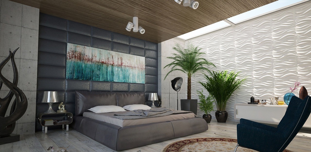 Wall decorated with framed artwork in a modern bedroom - Tips from interior designers in Electronic City, Bangalore